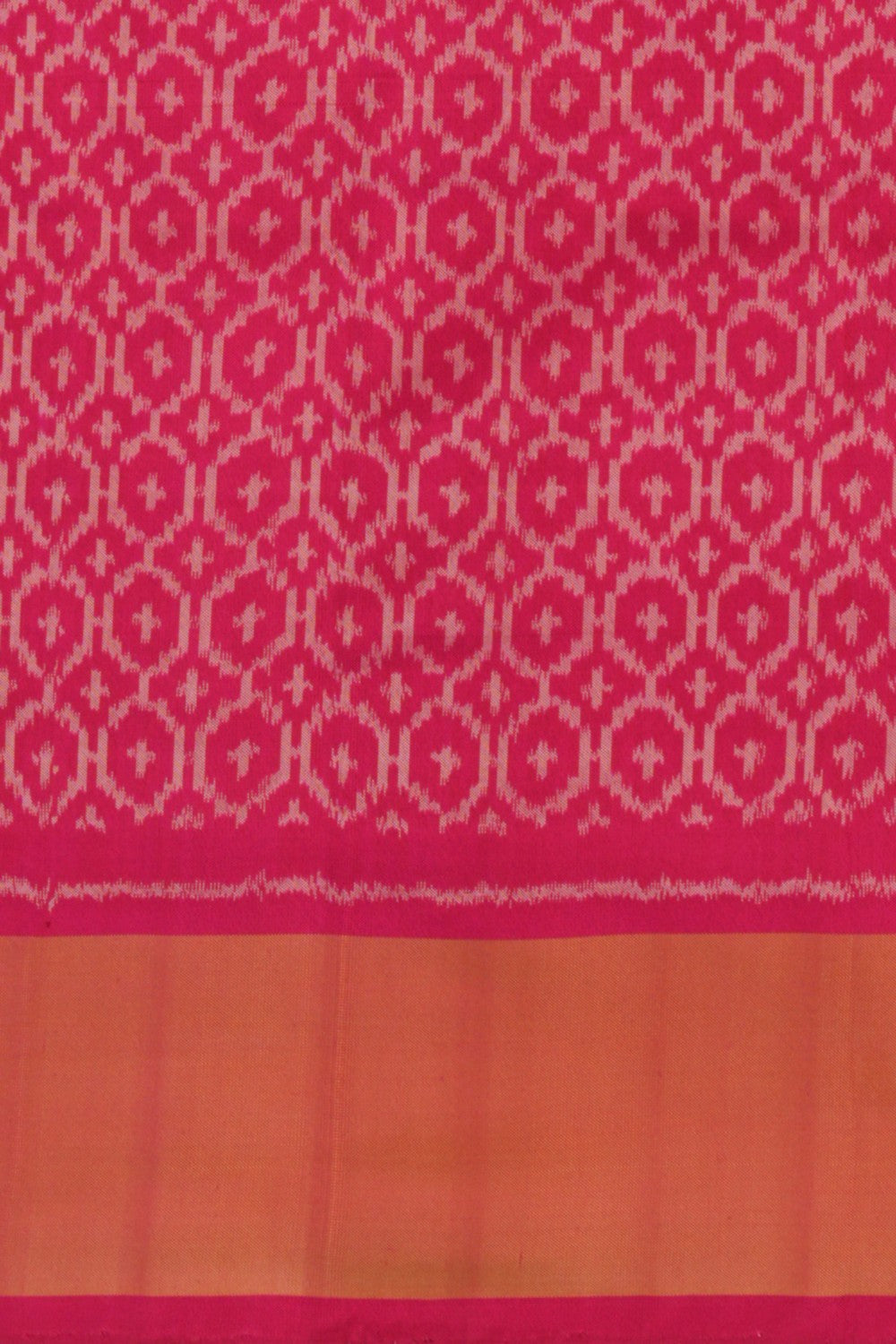 Image of Pochampally Ikat Silk Purple Saree